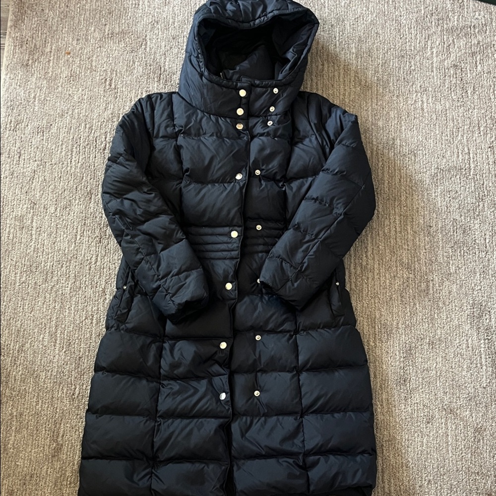 Cole Haan Women's Dark Blue Puffer Jacket
